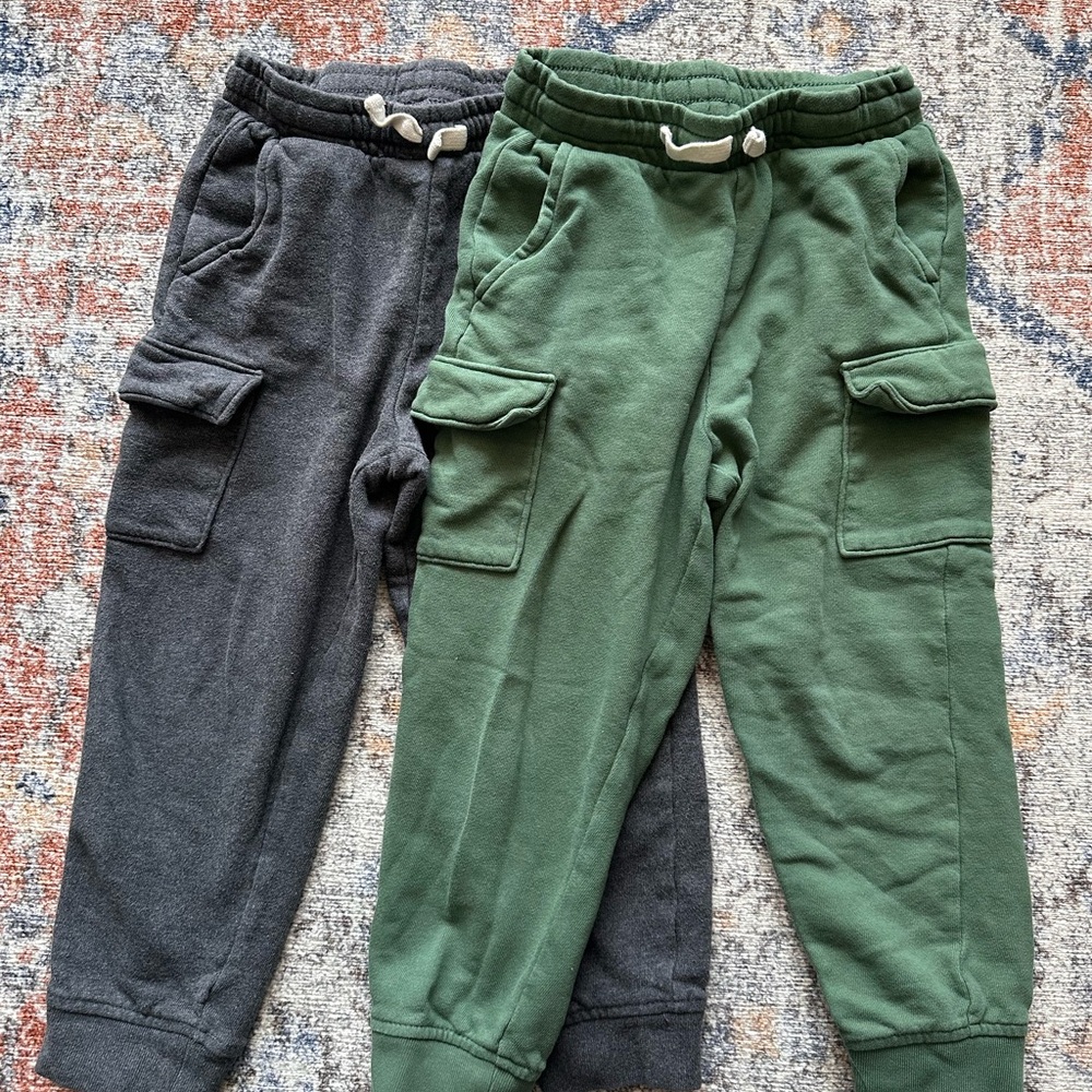 Primary Kids Cargo Joggers sz 5